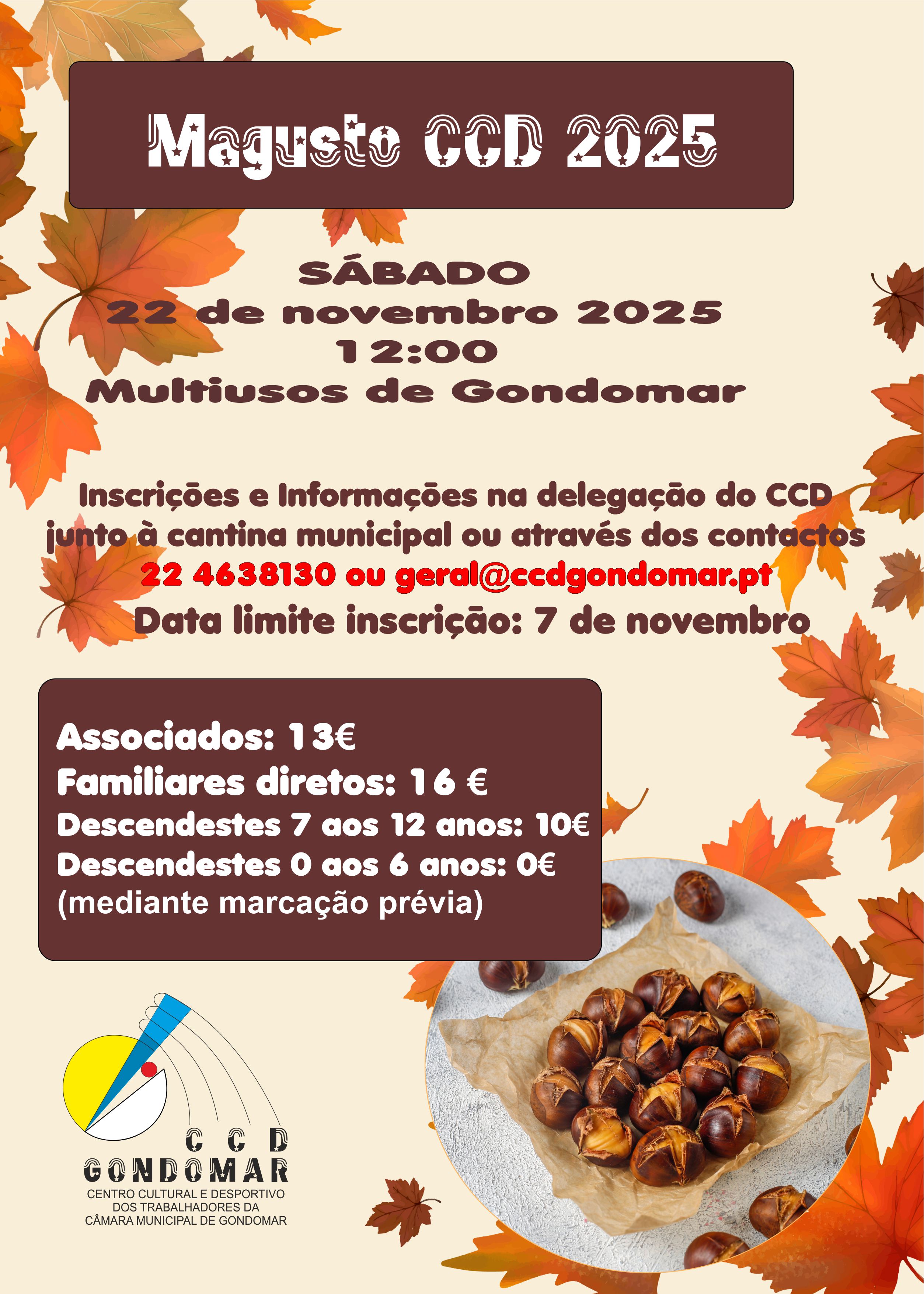 Magusto de S. Martinho do CCD 2025